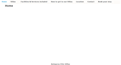 Desktop Screenshot of antiparoselitevillas.com